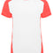 White 01/Heather Fluor Coral 244