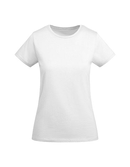 Roly Eco - T-Shirt Dames Breda - White 01