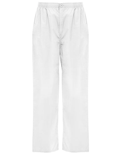Roly Workwear - Vademecum Pull on trousers - White 01