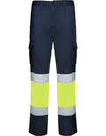 Navy Blue 55 / Fluor Yellow 221