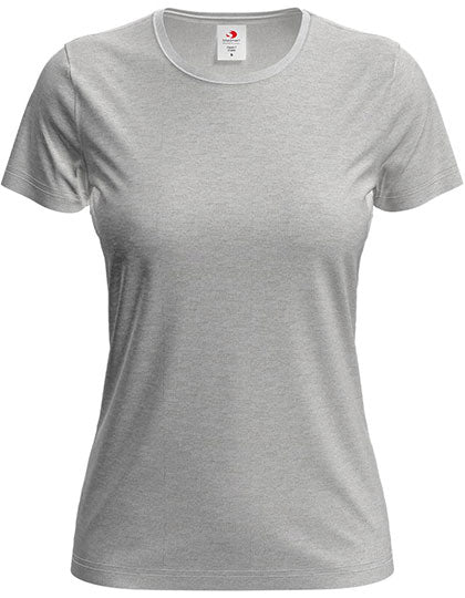 Stedman - Classic Dames Fitted T-Shirt - Ash (Heather)
