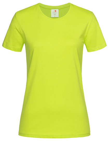 Stedman - Classic Dames Fitted T-Shirt - Bright Lime