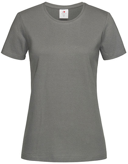 Stedman - Classic Dames Fitted T-Shirt - Real Grey