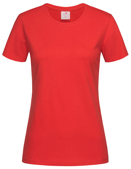 Stedman - Classic Dames Fitted T-Shirt - Scarlet Red
