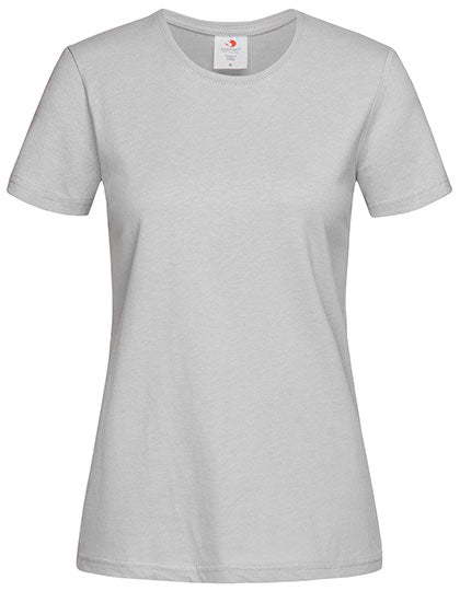 Stedman - Classic Dames Fitted T-Shirt - Soft Grey