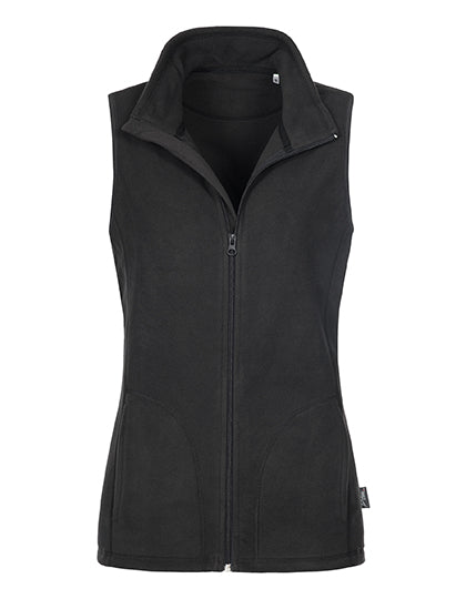 Stedman - Fleece Dames Bodywarmer - Black Opal