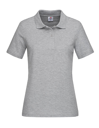 Stedman - Dames Polo - Grey Heather