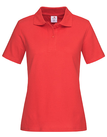 Stedman - Dames Polo - Scarlet Red