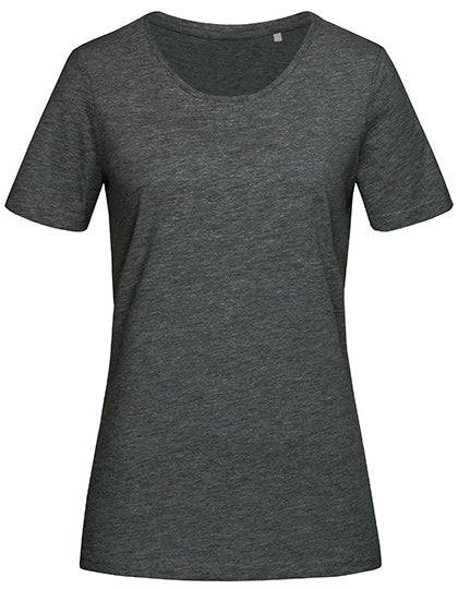 Stedman - Lux Dames T-Shirt - Dark Grey Heather
