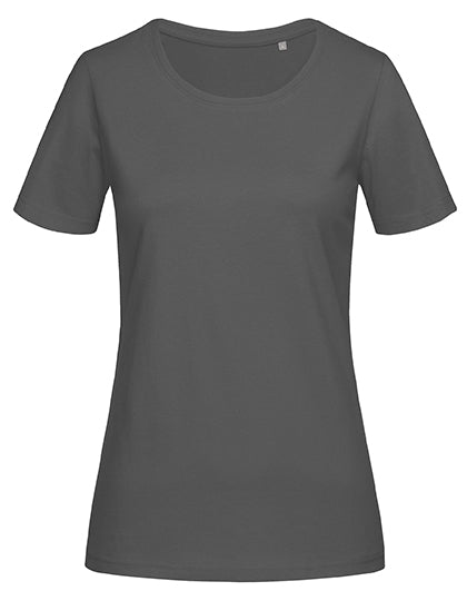 Stedman - Lux Dames T-Shirt - Slate Grey (Effen)