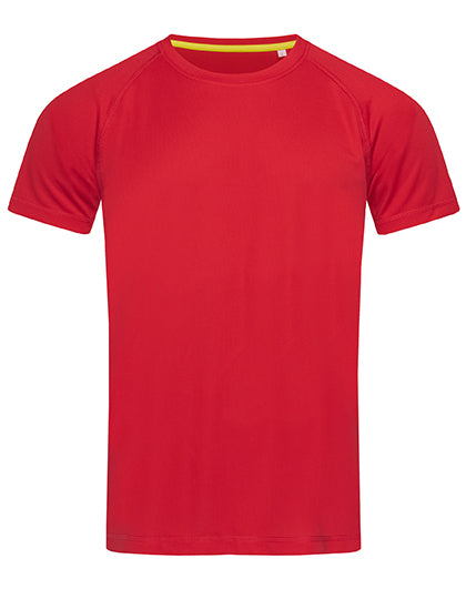 Stedman® - Mesh Raglan - Crimson Red