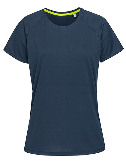 Stedman - Active 140 Dames Raglan T-Shirt - Marina Blue