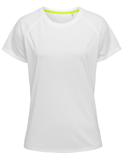 Stedman - Active 140 Dames Raglan T-Shirt - White