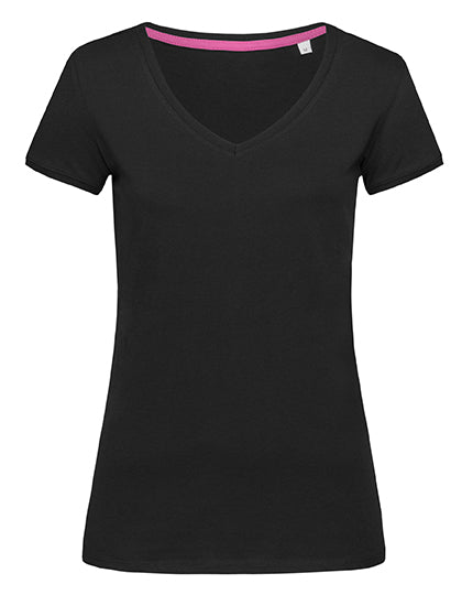 Stedman - Megan Dames V-Hals  - Black Opal