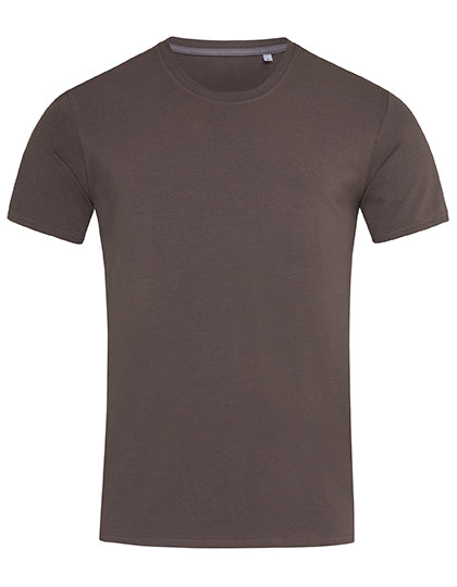 Stedman - Clive Crew Neck T-Shirt - Dark Chocolate