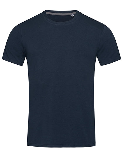 Stedman - Clive Crew Neck T-Shirt - Marina Blue