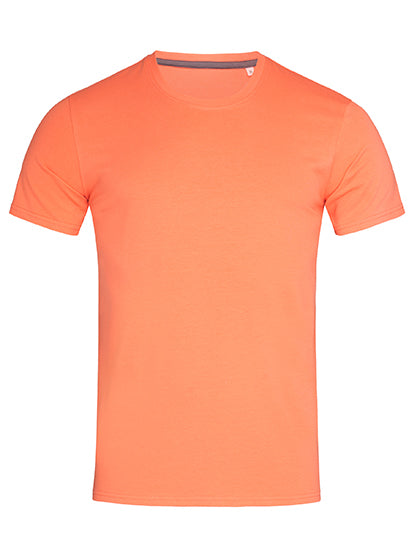 Stedman - Clive Crew Neck T-Shirt - Salmon