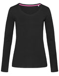 Claire V-Hals T-Shirt Lange mouwen