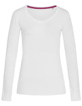 Claire V-Hals T-Shirt Lange mouwen
