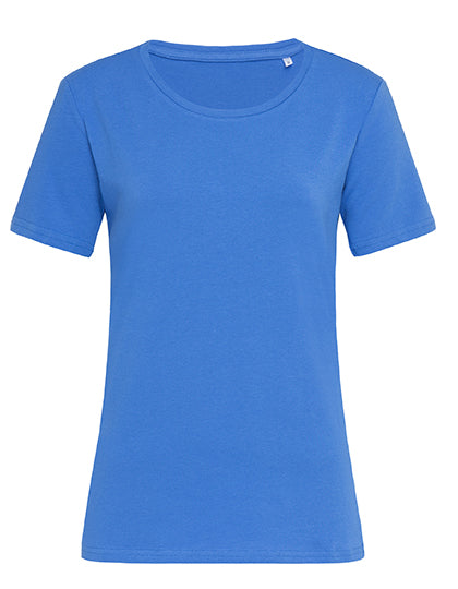 Stedman - Claire Relaxed Crew Neck Dames T-Shirt  - Bright Royal