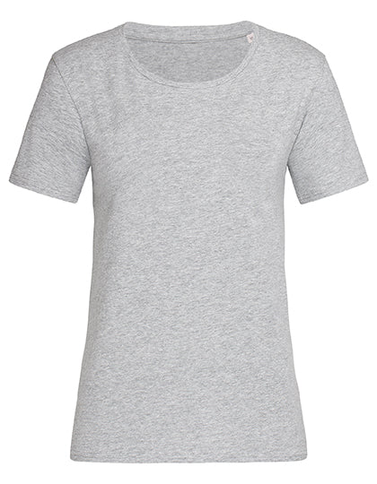 Stedman - Claire Relaxed Crew Neck Dames T-Shirt  - Grey Heather