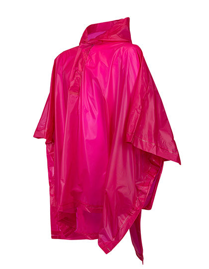Splashmacs - Regen Kinder Poncho - Fuchsia