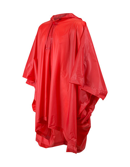 Splashmacs - Regen Kinder Poncho - Red