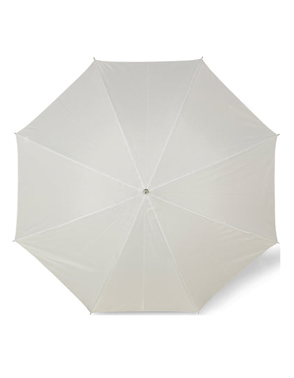 L-merch - Automatic Umbrella With Wooden Handle - White