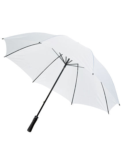 L-merch - Windproof Fibreglass Umbrella With Soft Handle - White