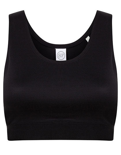 SF Women - Fashion Dames Sport-BH -Black/Black