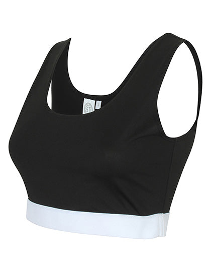SF Women - Fashion Dames Sport-BH -Black/White