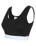 Fashion Dames Sport-BH -Black/White