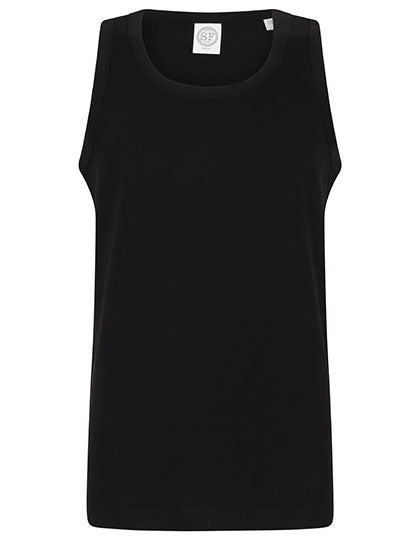 SF Minni - Feel Good Stretch Kinder Tanktop - Black