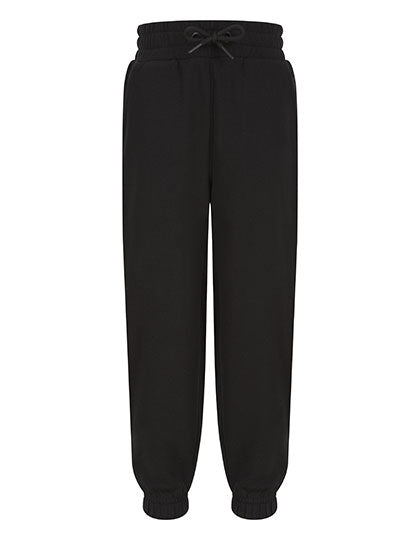 SF Minni -  Sustainable Fashion Cuffed Kinder Joggingbroek  - Black