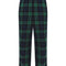 Navy-Green Check