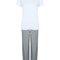 White/Heather Grey
