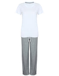 White/Heather Grey