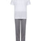 White/Heather Grey