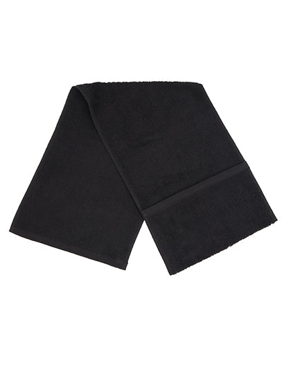 Towel City - Pocket Gym Towel - Black