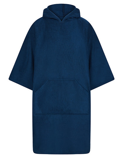 Towel City - Towelling Poncho - Navy