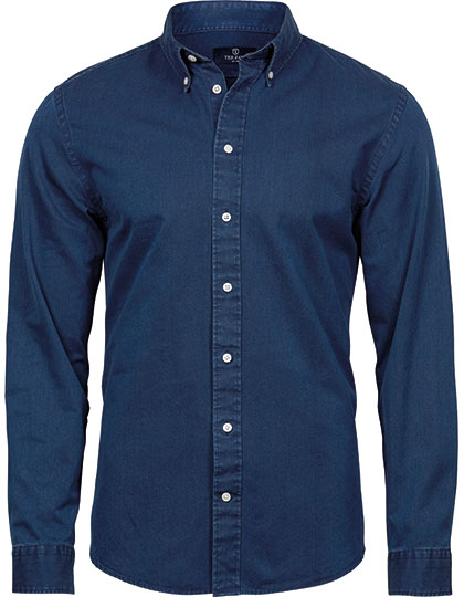 Tee Jays - Men´s Casual Twill Shirt - Indigo