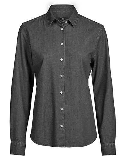 Tee Jays - Women´s Denim shirt - Black Denim