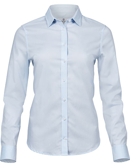 Tee Jays - Women´s Stretch Luxury Shirt - Light Blue
