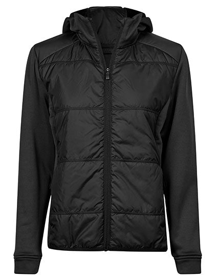 Tee Jays - Women´s Hybrid-Stretch Hooded Jacket - Black