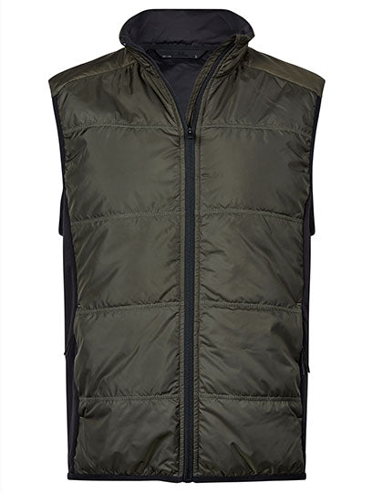 Tee Jays - Hybrid-Stretch Bodywarmer - Deep Green