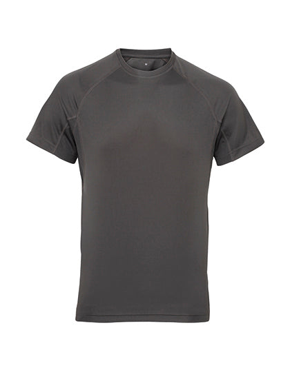 TriDri - Panelled Tech T-Shirt - Charcoal