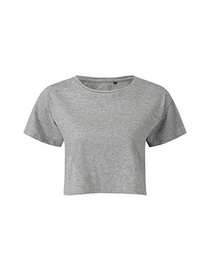 TriDri - Dames Crop Top - Heather Grey