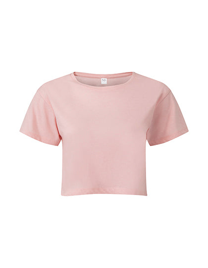 TriDri - Dames Crop Top - Light Pink