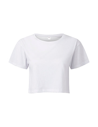 TriDri - Dames Crop Top - White