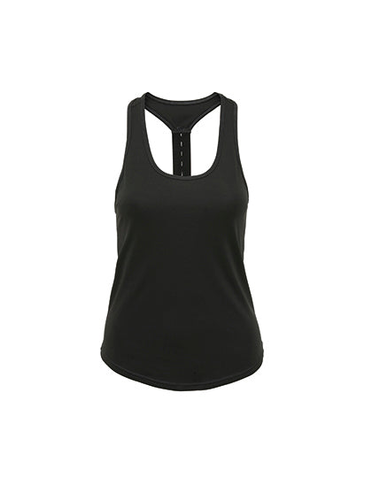 TriDri® - Women´s Performance Strap Back Vest - Charcoal S (uitverkoop)